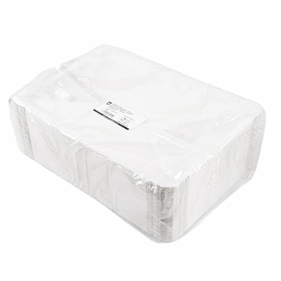 Vassoi Pasticceria Medio 33x23 cm Bianco Cartone 125 Sztuk