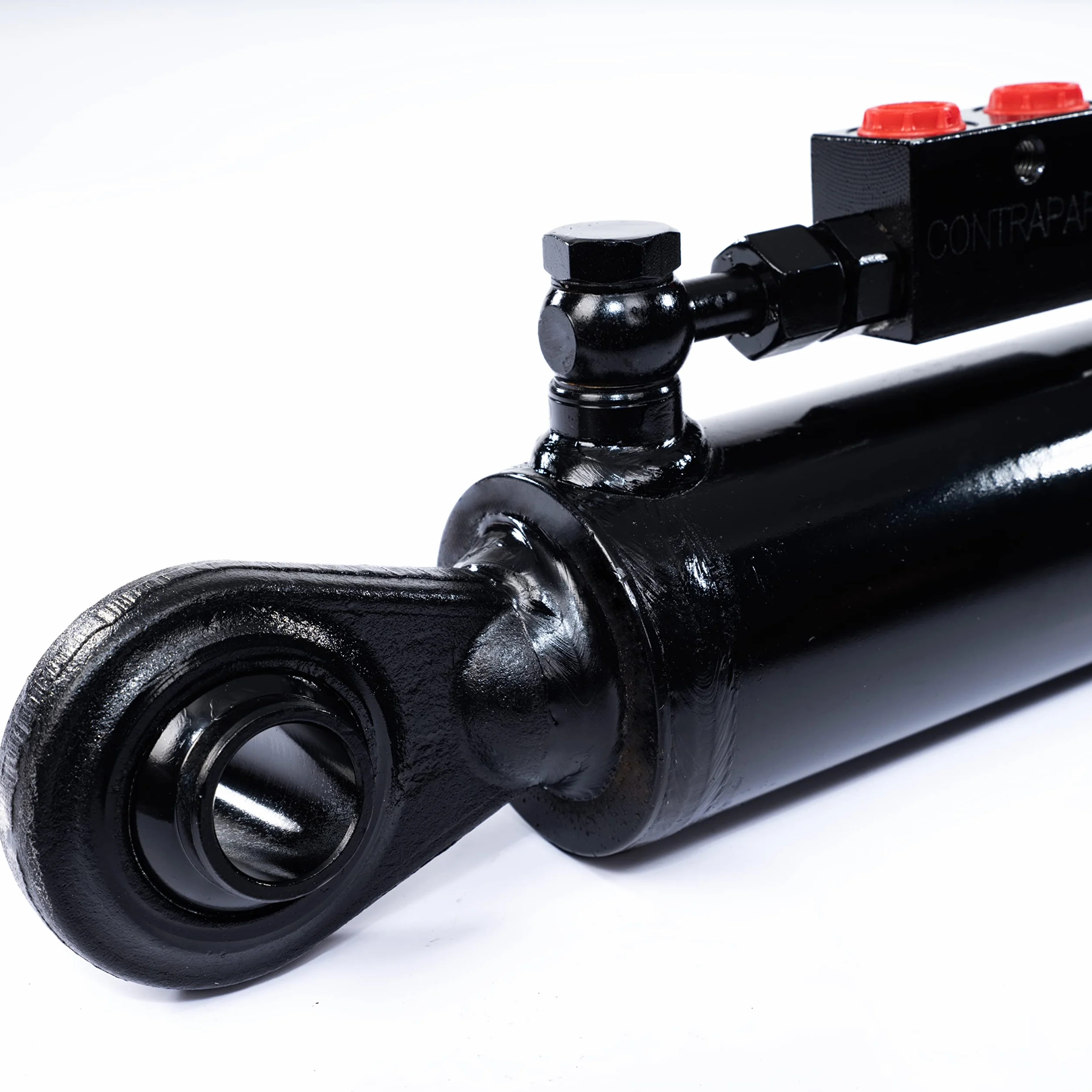Terzo punto idraulico per trattore CAT 2 + 2 ganci gancio 250 mm Corsa blocco di bloccaggio con completo di tubi