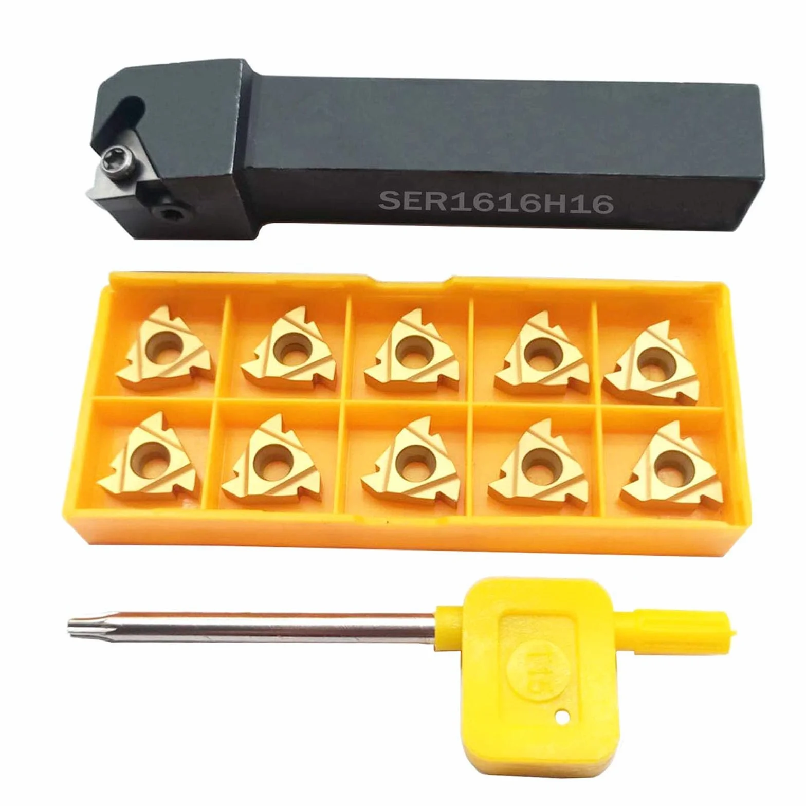 Narzędzie tokarskie SER1616H16 z węglika 16mm do tokarki CNC