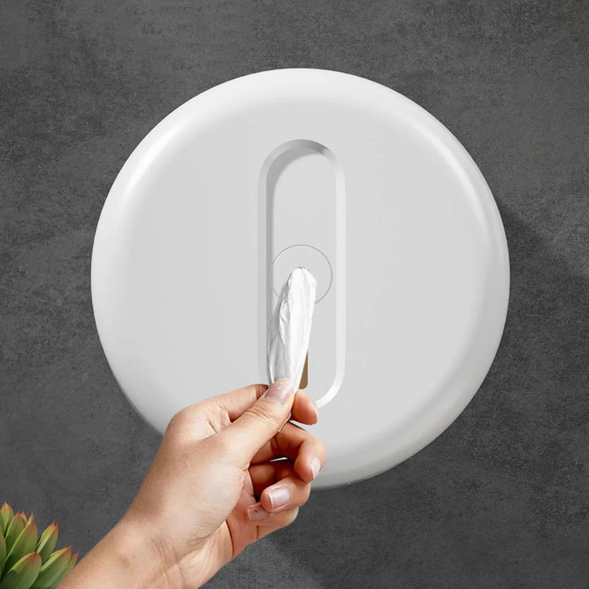 Dispenser carta igienica a parete mini rotolo jumbo non perforato
