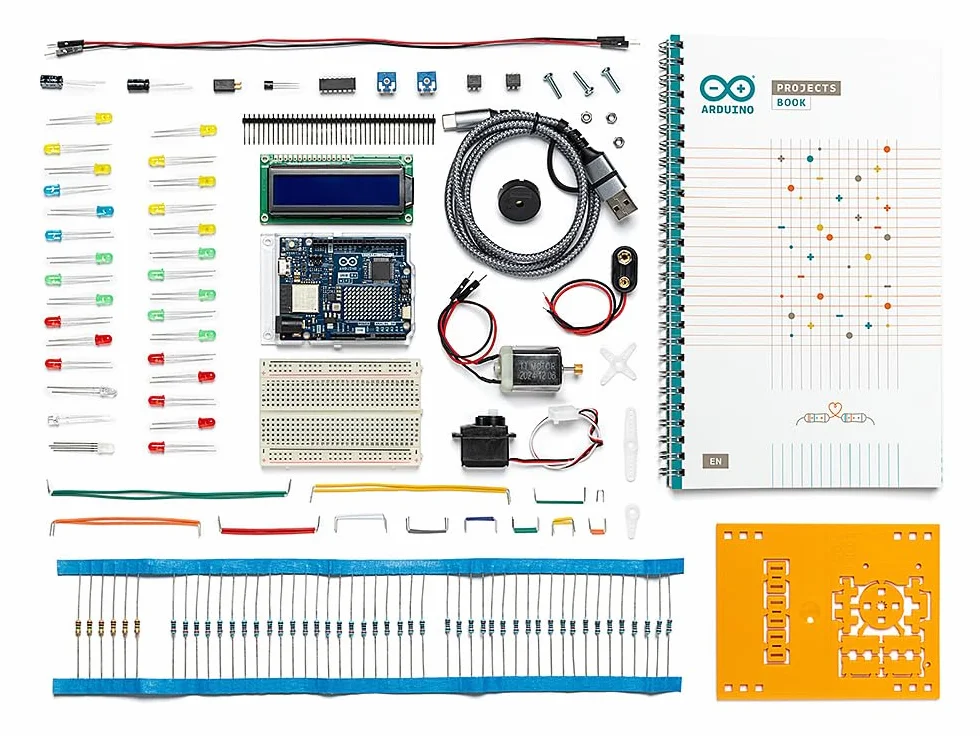 Arduino Starter Kit R4 [K000007_R4] - Impara Elettronica e Programmazione con la Scheda Uno R4 WiFi | 13 Progetti guidati, Libro Stampato + Certificazione Ufficiale