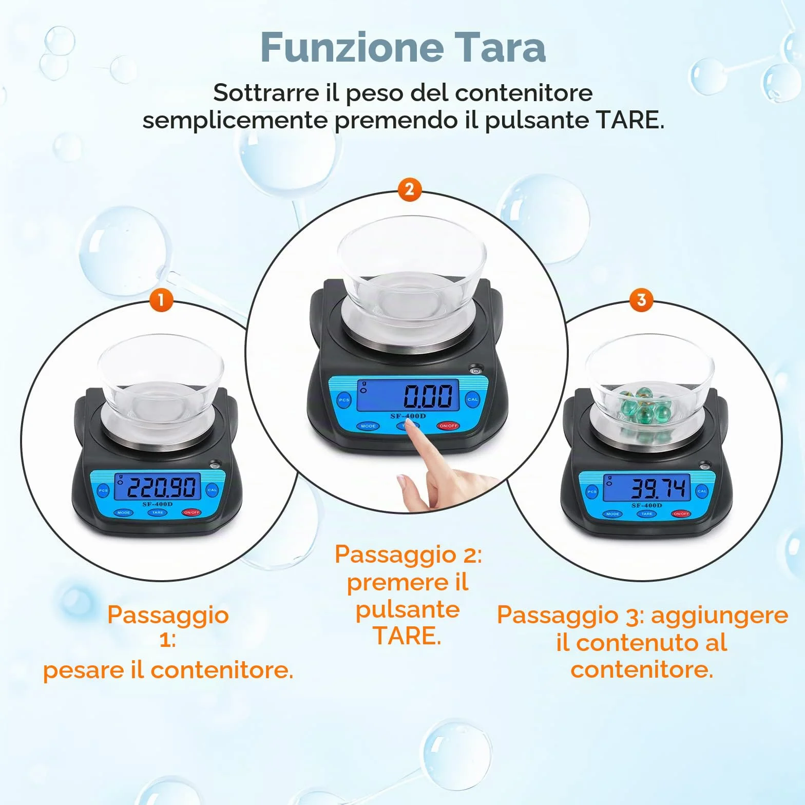 Bonvoisin Bilancia da Laboratorio Digitale 600g 0,01g Bilancia Elettronica di Precisione Display LCD