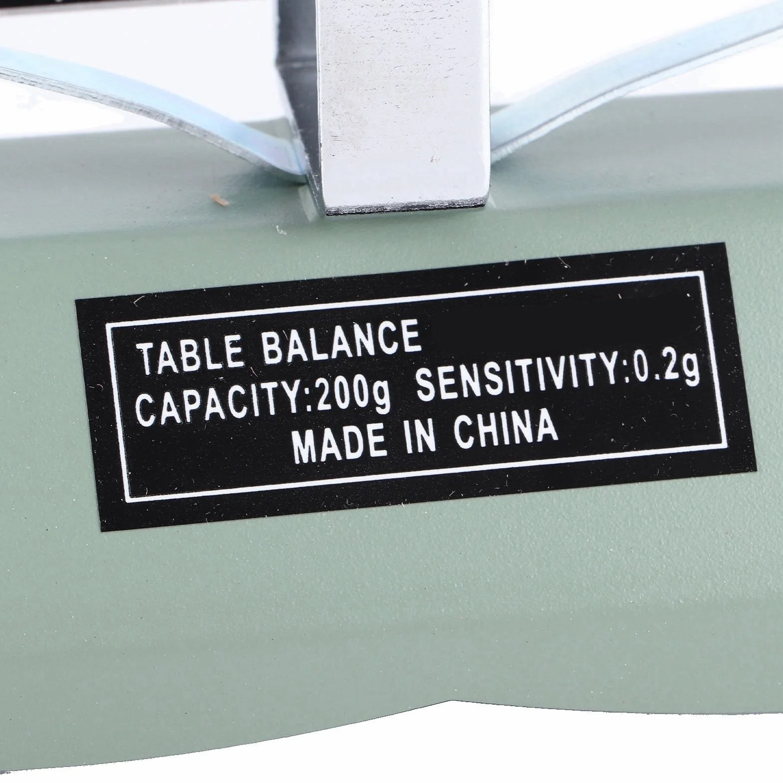 E Beam Balance, Waage Mit Gewichten, Balkenwaage School Belt Scales, Science Decorative 200G0.2G Bilancia a Vassoio Meccanico con Pesi Strumento di Insegnamento per Laboratorio di