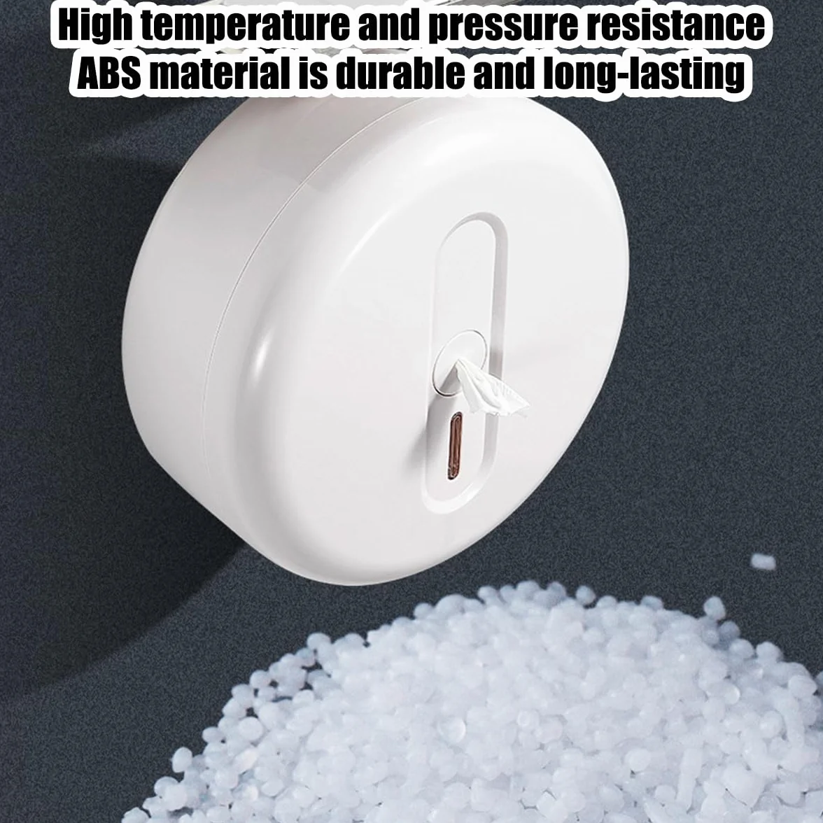 Dispenser carta igienica a parete mini rotolo jumbo non perforato