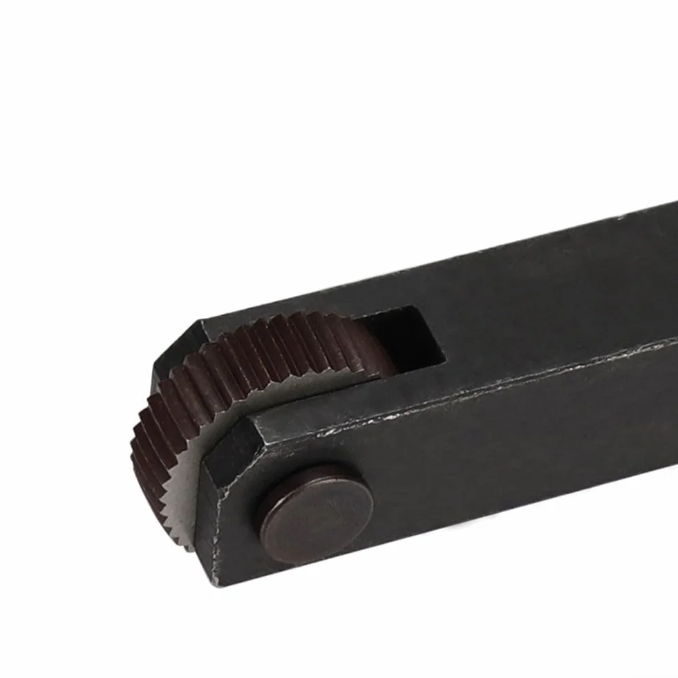 Strumento zigrinatura lineare in acciaio ad alta velocità, kit di 7 utensili per zigrinatura a ruota singola con design diagonale (B)