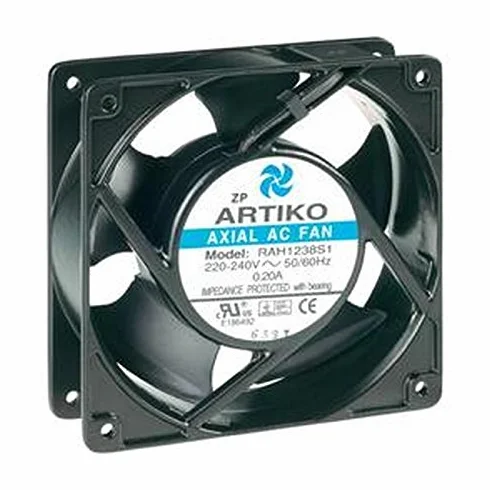 Ventilatore raffreddamento assiale 80x80x25 mm 230v