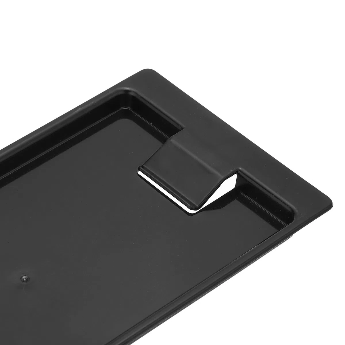 PATIKIL Controlla Supporti 16pz Nero Plastica Suggerimento Vassoi Ristorante Controlla Presentatori Ospite Ricevuta Supporto Vassoio per Bar Hotel Contante 8.2 X 3.9 X 0.4"
