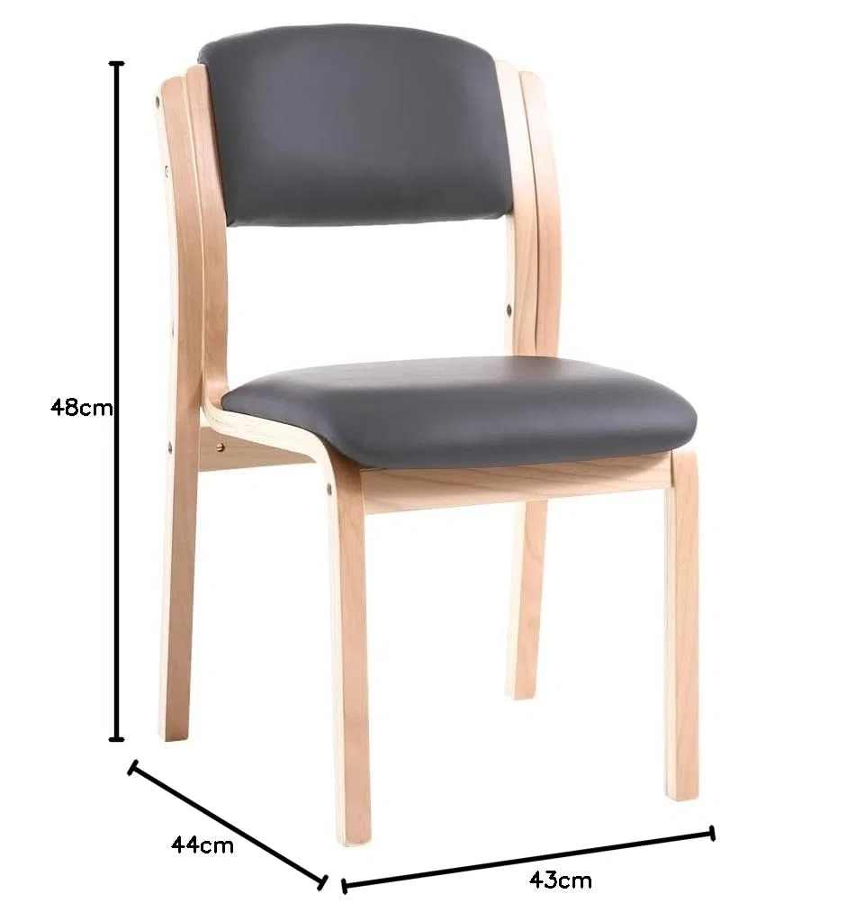 Teqler Sedia sala d'attesa antracite