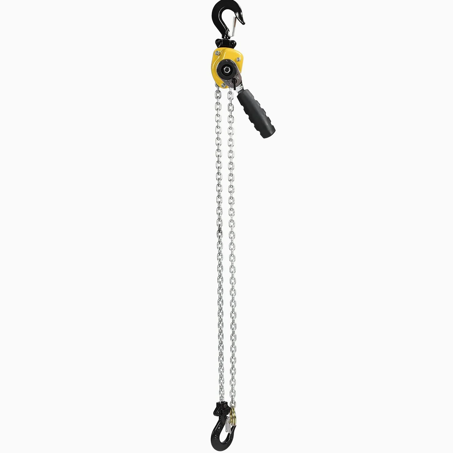 Paranco a leva a catena, paranco a cricchetto, portata 250 kg, mini cricchetto, con catena 1,5 m