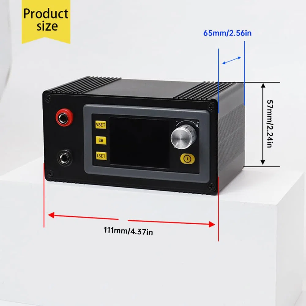 Boost Buck Convertitore Regolatore di Tensione DC6-36V 120W DC DC Converter Controllo Numerico Tensione di Sollevamento Corrente Costante Modulo di Alimentazione Con Alloggiamento Dell'interfaccia.