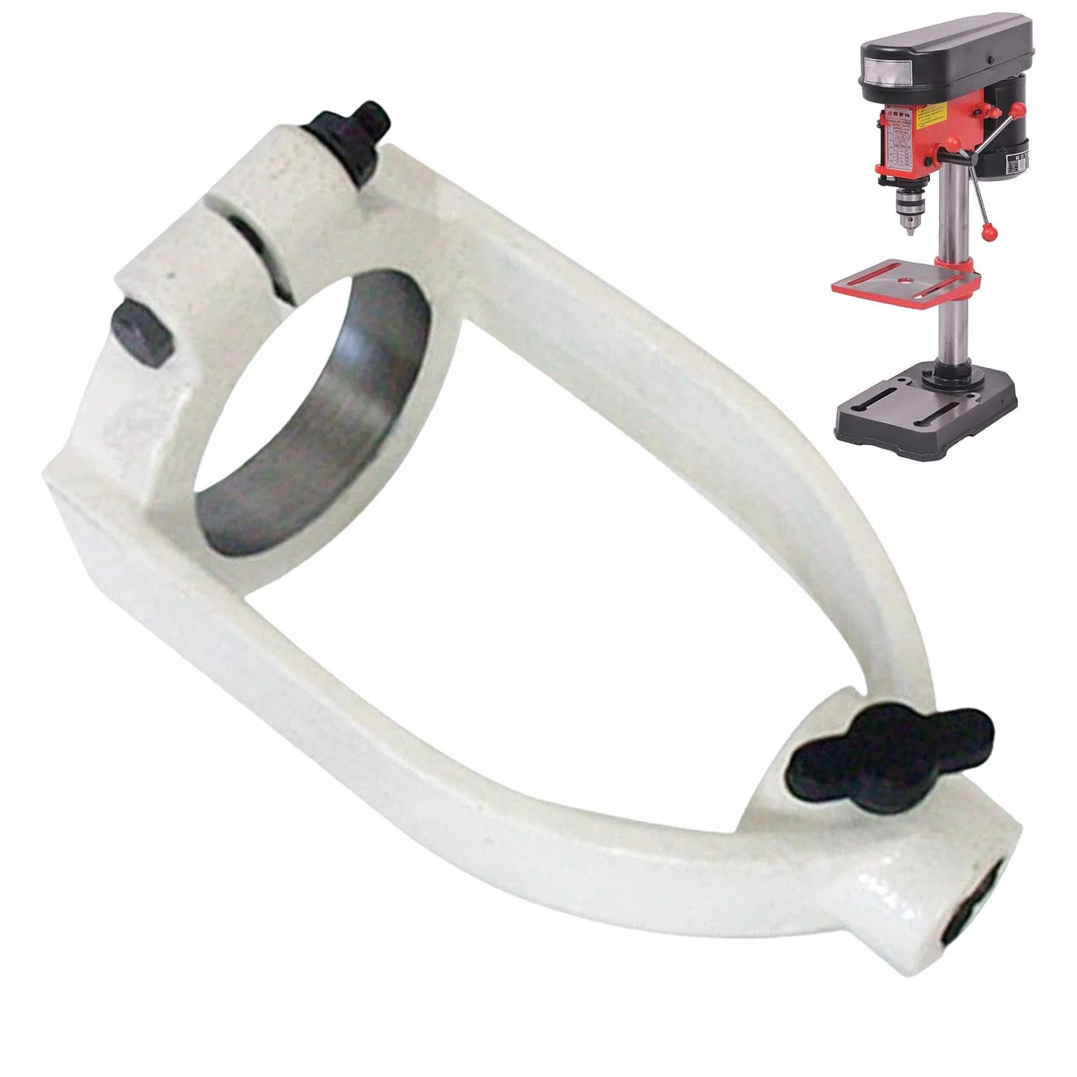 Adattatore per trapano quadrato in acciaio antiscivolo, strumento per foratura e fissaggio