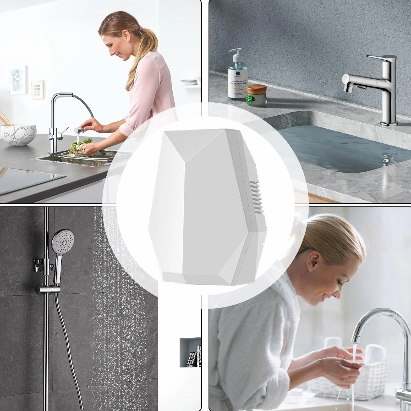 Asciugamani Portatile Sensore Automatico per Bagno Doccia Hotel