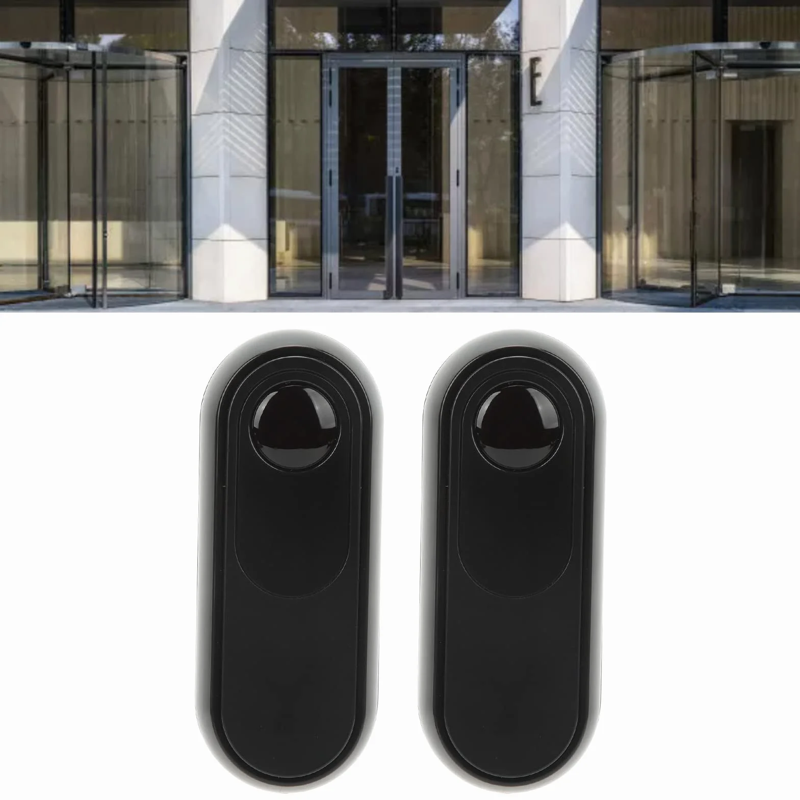 Set di sensori wireless a infrarossi per cancelli esterni – fotocellule per apricancello