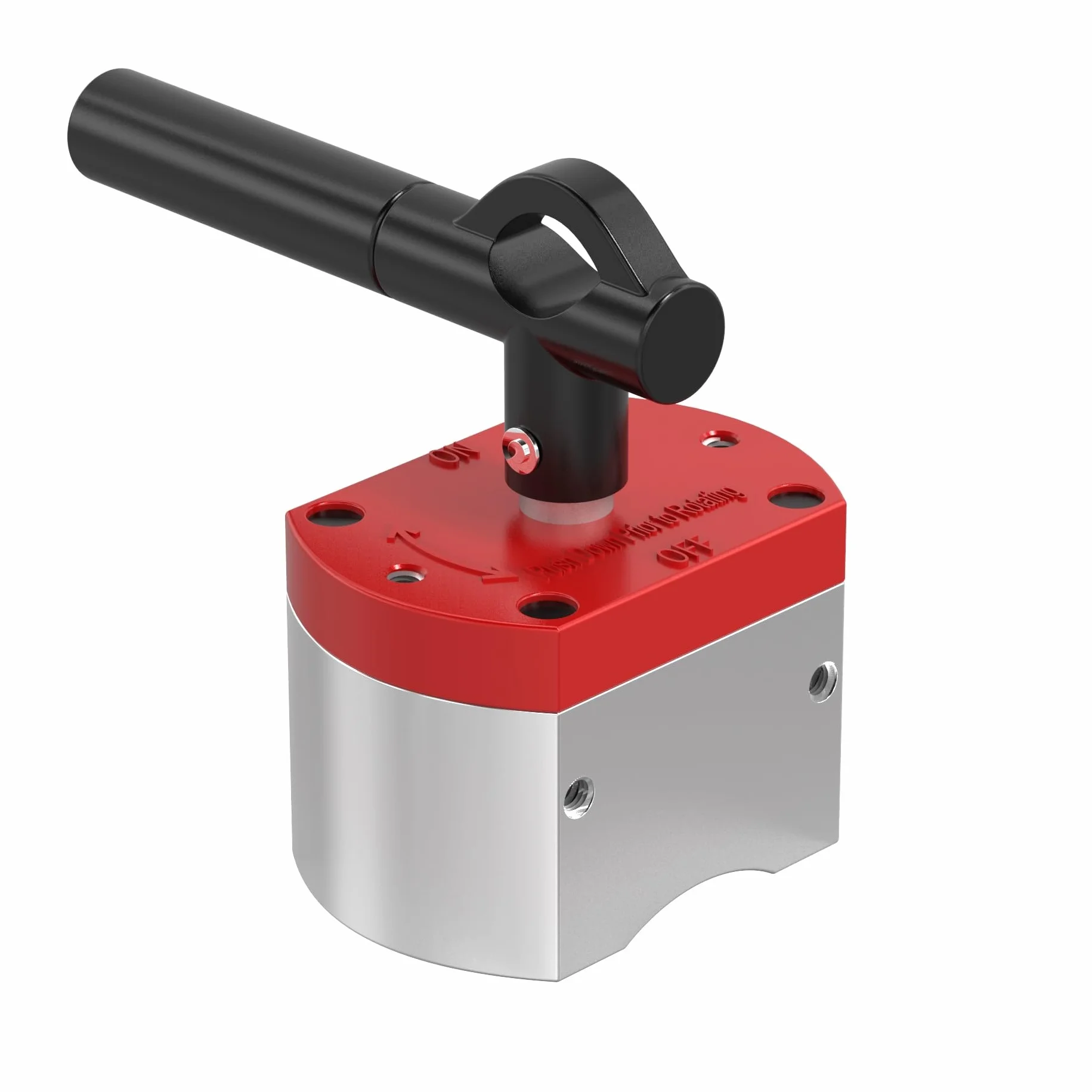 Magnetpro Interruttore magnetico multiuso, forza di trazione di 299,4 kg, magnete on/off per sollevamento, lavorazione e posizionamento saldatura, filtrazione di liquidi, automazione, separazione dei