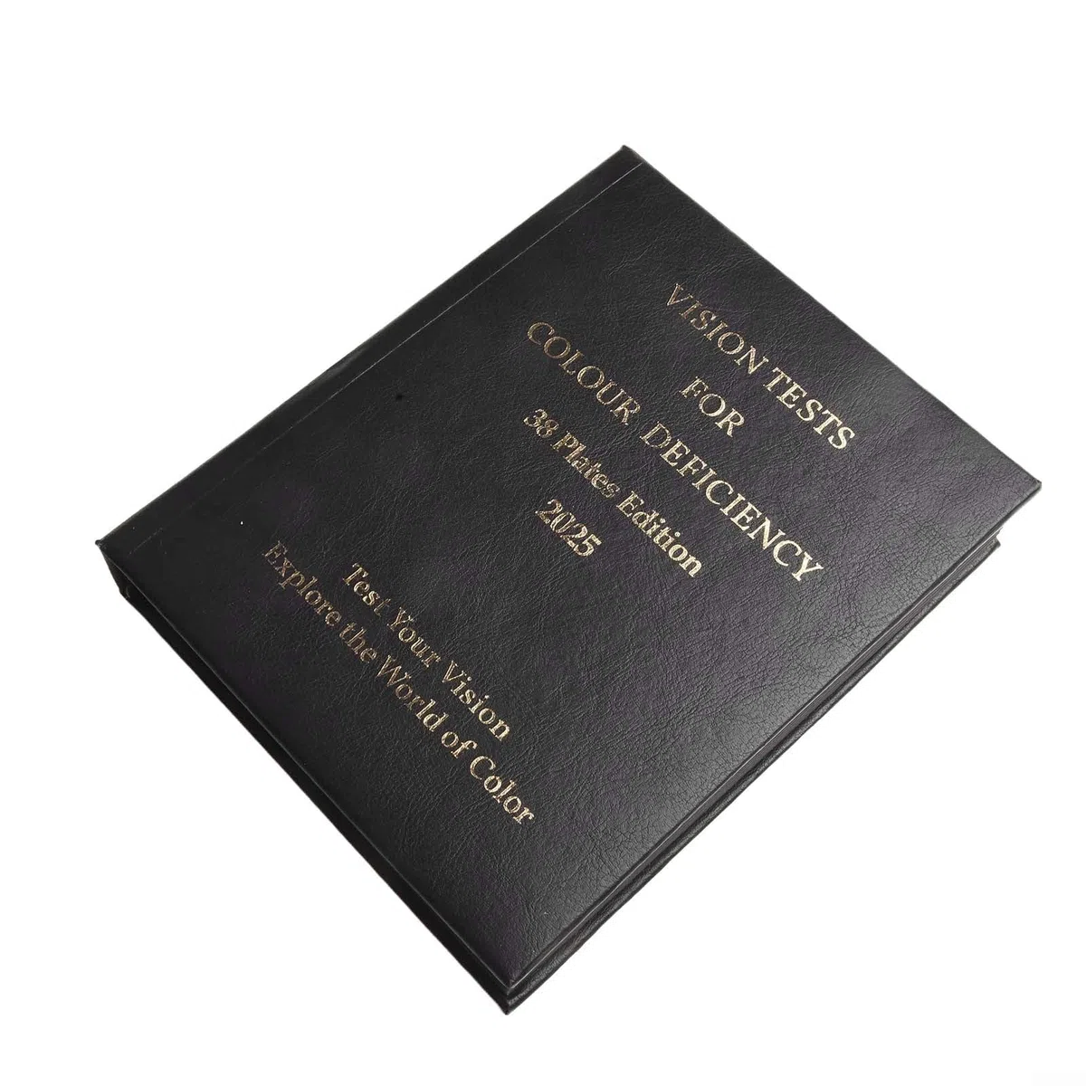 Ishihara - Libro di test di optometria con design unico dell'album, include 38 piastre di prova essenziali