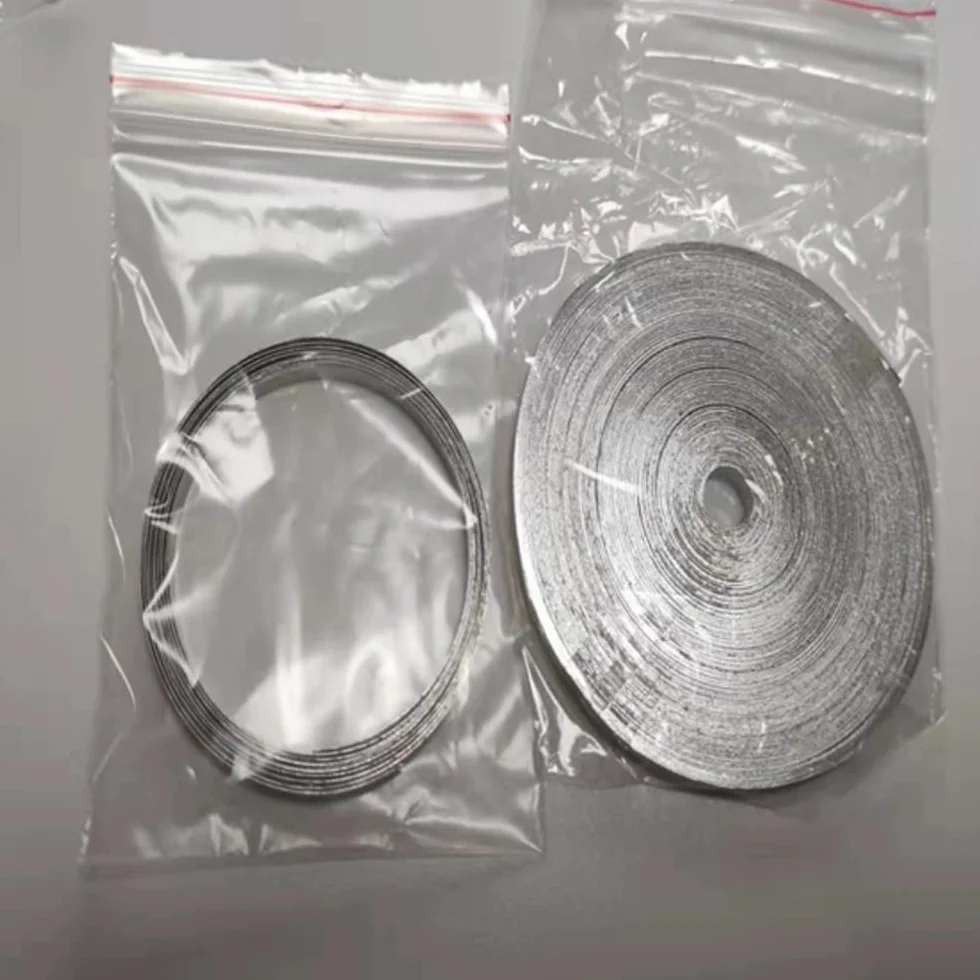 1/2/5 Rotolo 99,95% Nastro in Metallo di Magnesio Cintura di Nastro in Magnesio Disco di Metallo di Magnesio per Industrie di Laboratori di Chimica Nastro di Magnesio (1 Pezzo)
