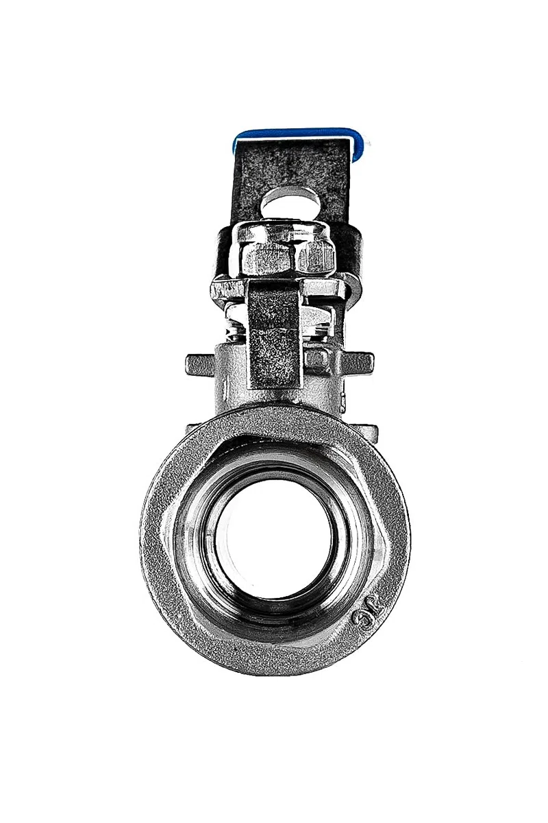 FSA Valvola a sfera in acciaio inox 316 da 1/2" a 2 pezzi 2-vie