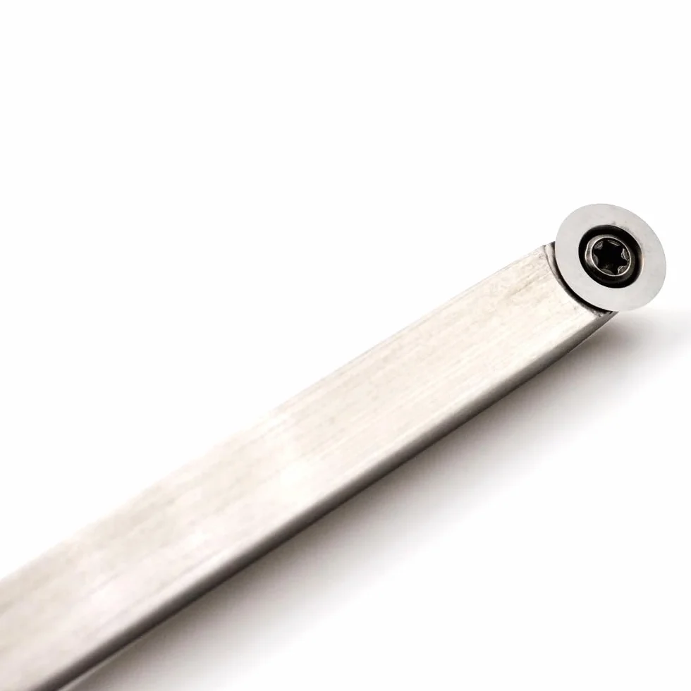 Mini Scalpello da Tornio Professionale con Inserti Rotondi in Carburo da 12mm,Strumento per Tornitura Legno per Professionisti e Hobbisti