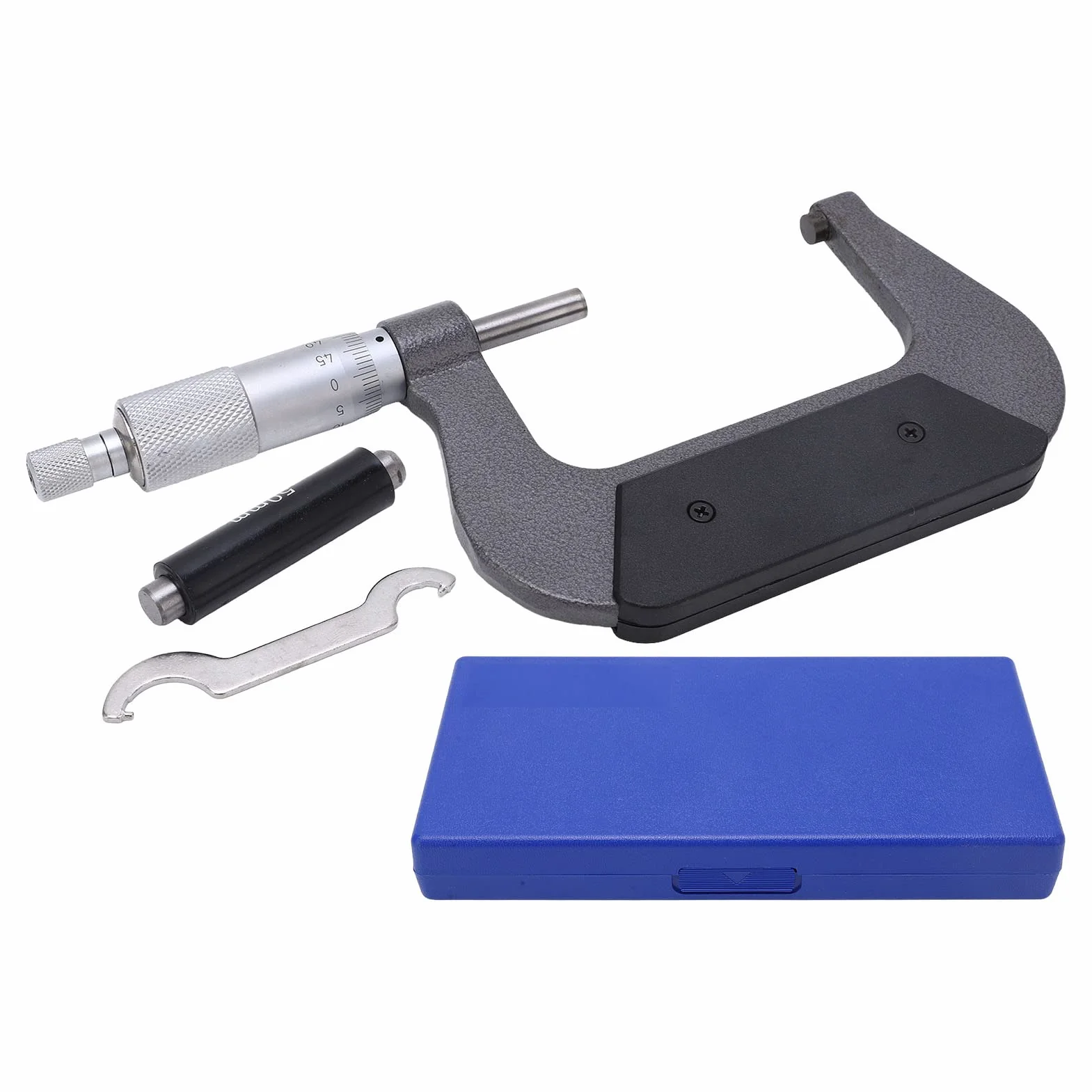 Micrometro Esterno 50-75mm 0.01mm Precisione Misurazione Esterna Strumento Meccanico Professionale