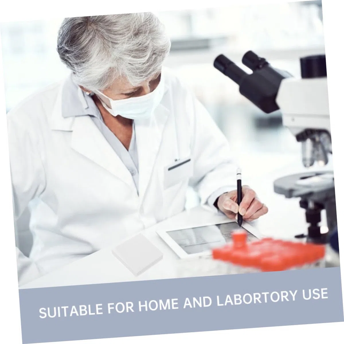 Carta Per Pesata Da Laboratorio 500 Pezzi 100x100mm Superficie Liscia Antiaderente Per Pesatura Accurata Di Polveri e Campioni Scientifici Accessorio Per Analisi Di Laboratorio