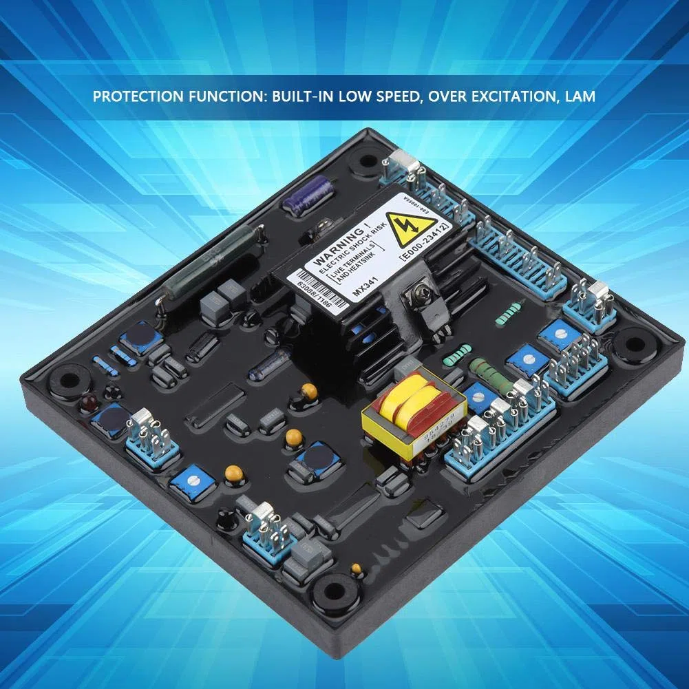 Regolatore di tensione automatico, generatore Regolatore di tensione MX341 AVR Controller Generatore Regolatore automatico Parti per gruppi elettrogeni
