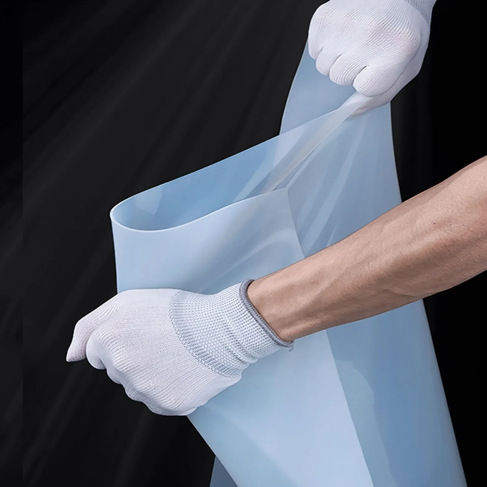 Foglio di gomma siliconica, materiale for guarnizioni ad alta temperatura, rotolo di foglio di gomma neoprene, 500 x 500 mm, for guarnizioni, coperture e coperchi.(8mm)