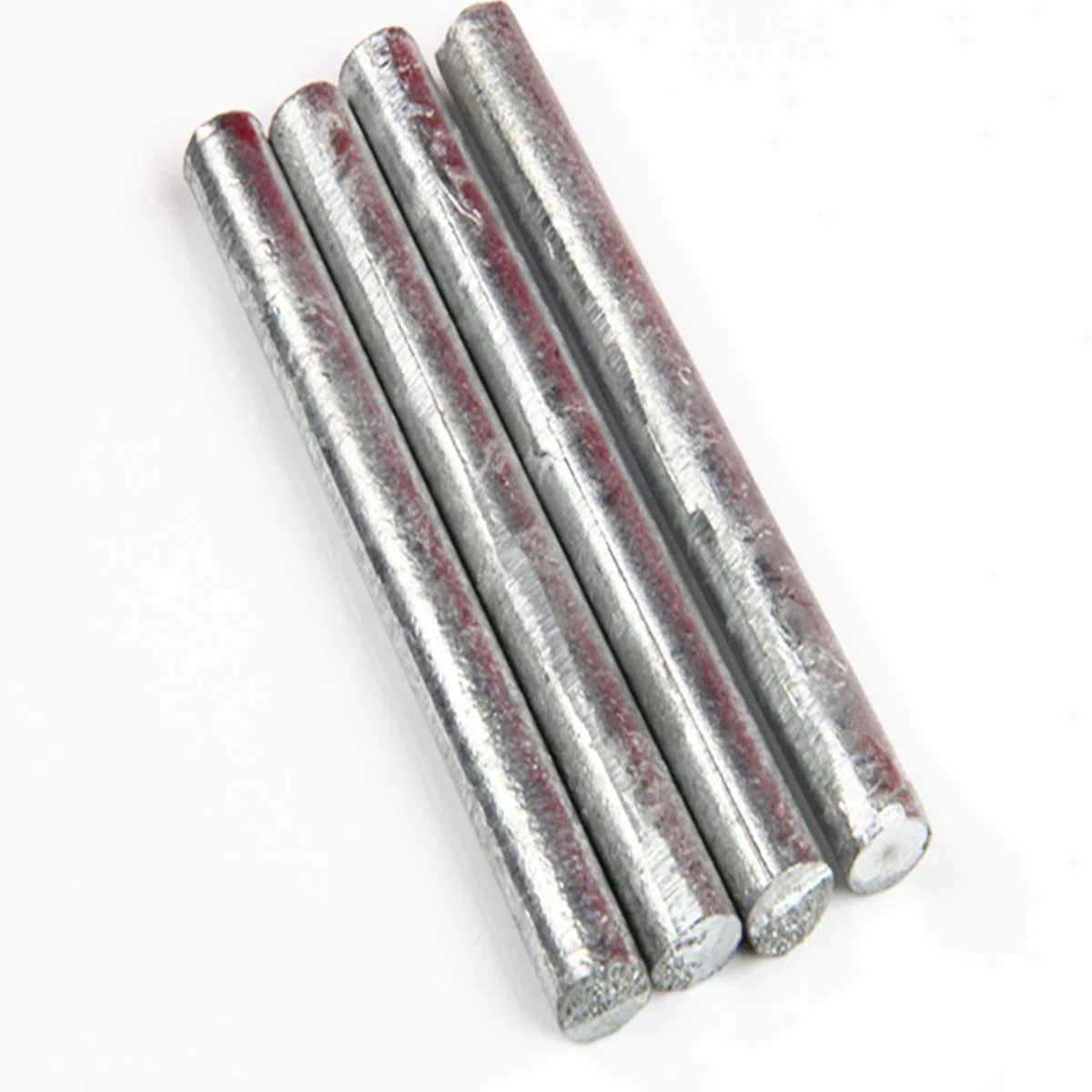 Barre di zinco, barre di zinco marine ad alta purezza for uso di laboratorio 2 pezzi lunghezza 300 mm(25mm)
