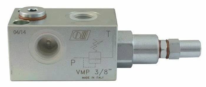 Valvola Oleodinamica Ama Refluid 1/2" 180 Bar con Volantino