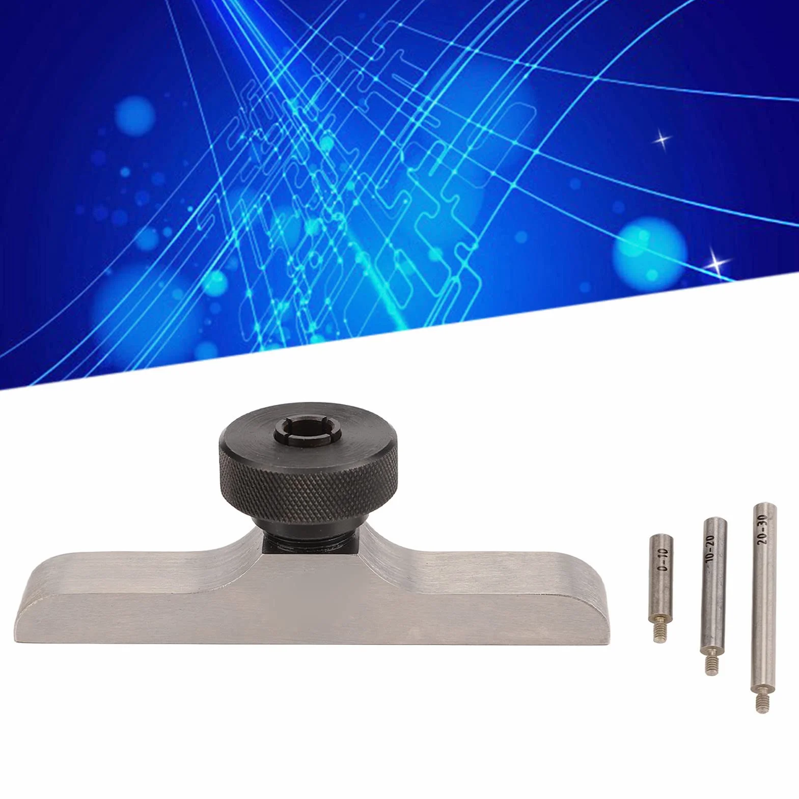 Base per indicatore di profondità del quadrante, supporto per misurazione (103 x 17 mm) Strumenti di misura