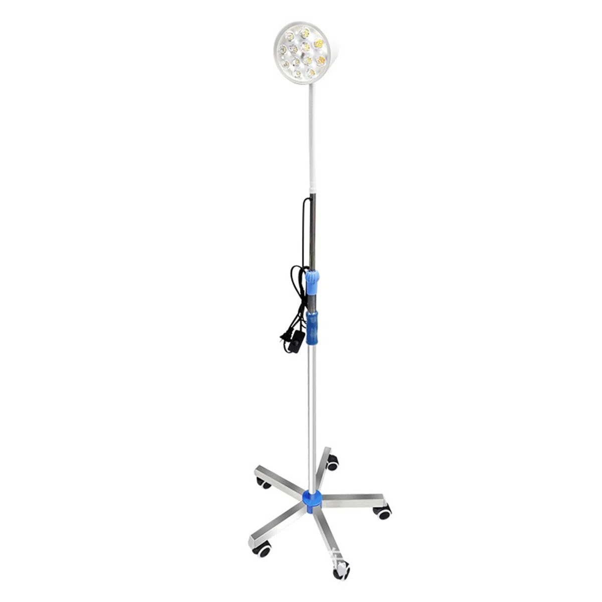 12 fori Lampada per Visita Chirurgica, Lampada per Visita Ginecologica a LED, Lampada per Visita Medica Mobile, Lampada per Visita a Collo D'oca, per Stomatologia Ambulatoriale