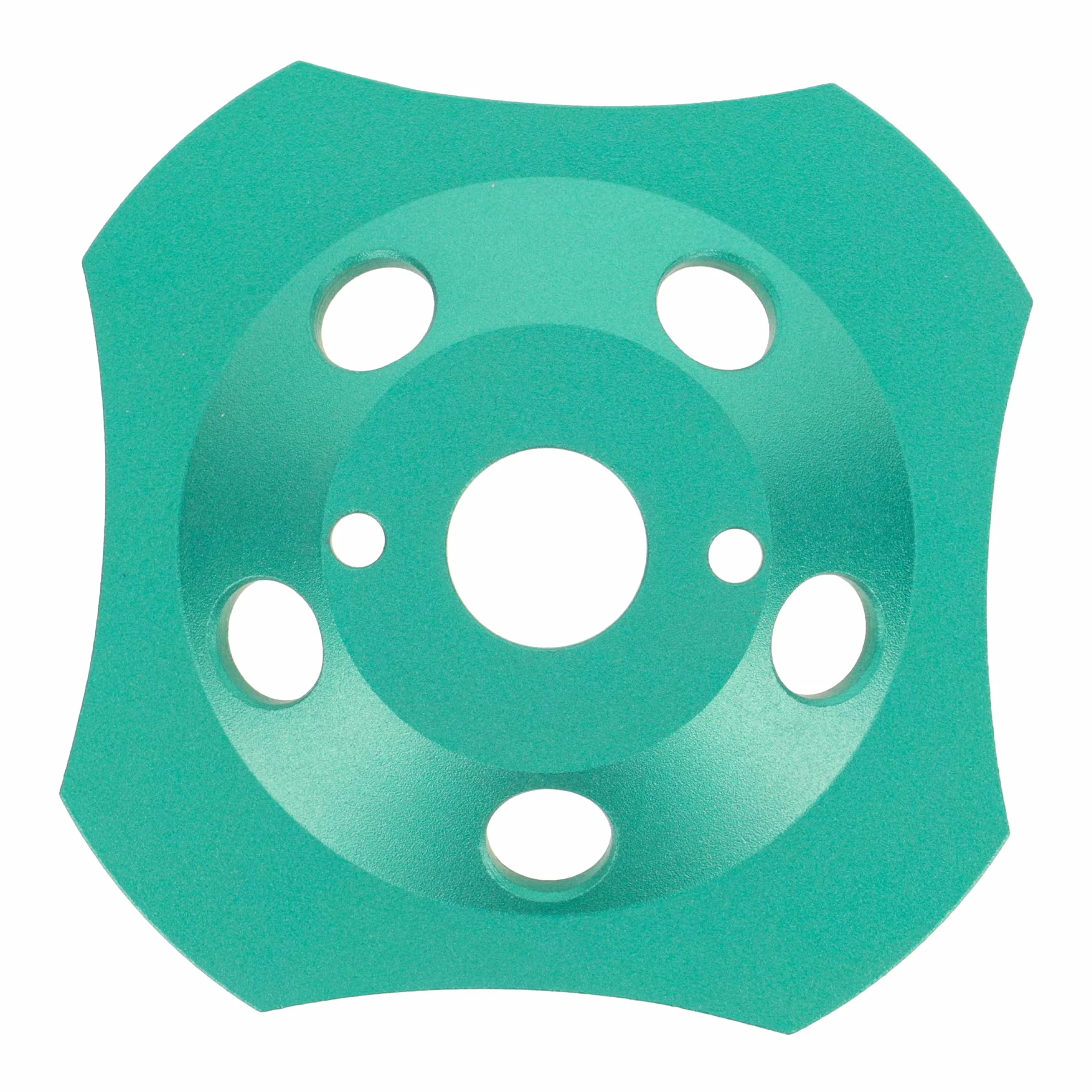 PRODIAMANT mola a tazza diamantata professionale PKD 125 mm x 22,2 mm 4 segmenti mola a tazza diamantata PDX829.793 125mm adatta a smerigliatrice angolare
