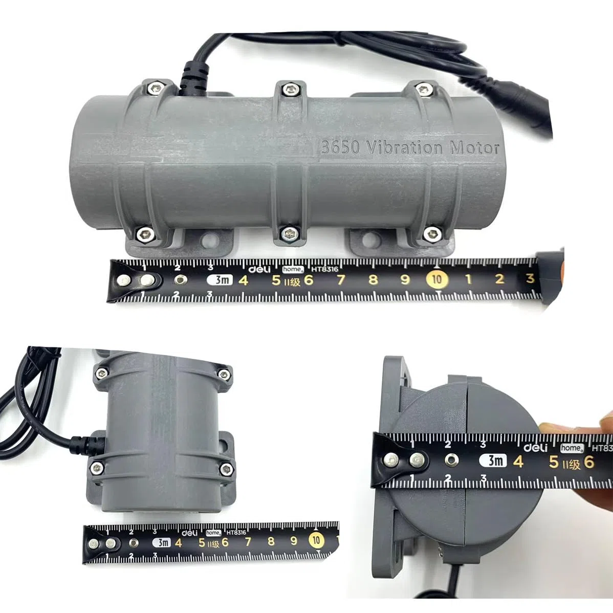Motore di vibrazione mini 3800 RPM, dispositivo di massaggio portatile fai-da-te Motore di vibrazione sostituibile a risparmio energetico Motore di vibrazione elettrico regolabile per massaggio su