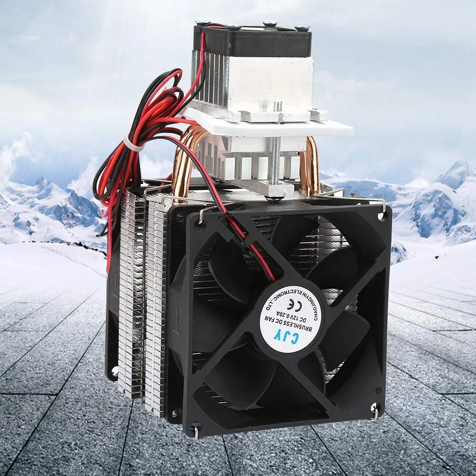 YWBL-WH DC12V 10A Dispositivo di Raffreddamento a Semiconduttore di Raffreddamento Termoelettrico di Refrigerazione Minifrigo Fai Te