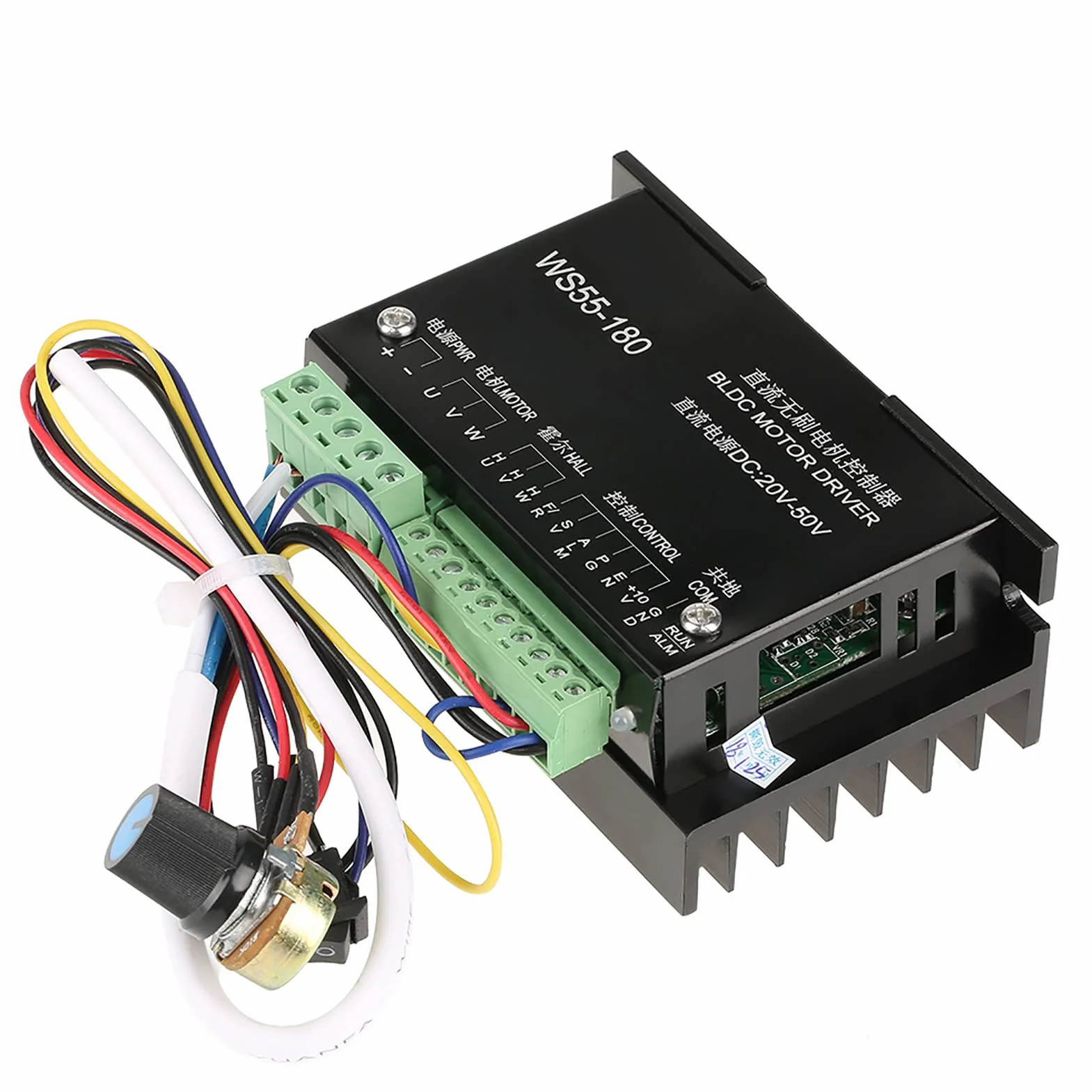 Controller Driver Motore Bldc Ws55 180 Senza Sensori Hall 240 Volt Azionamento Mandrino Cnc Per Applicazioni Su Utensili Elettrici Rettificatrici E Ventilatori