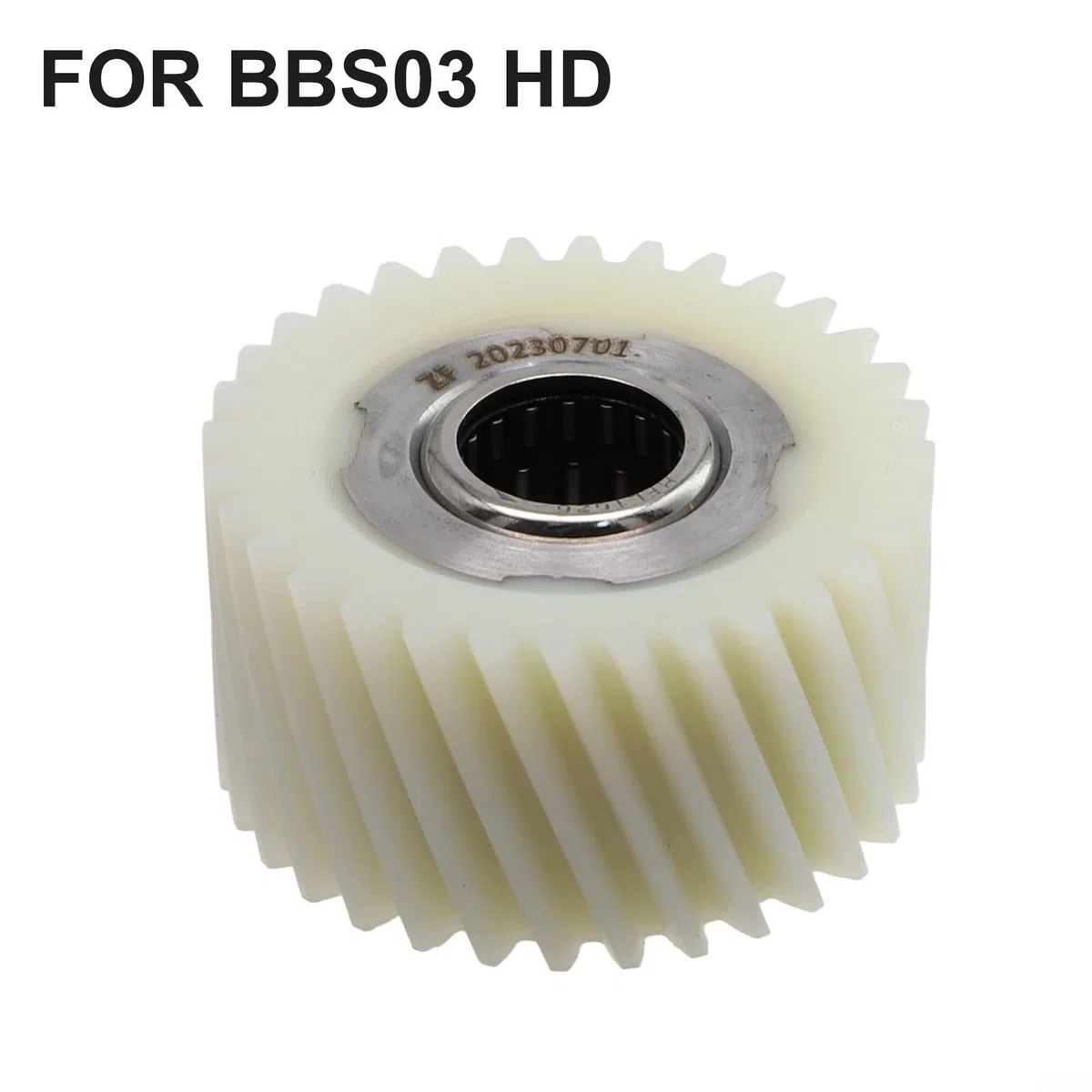 Nylon Gear, ABS bianco + ingranaggio in metallo per motori Bafang mid-mounted 36V/48V, 250W/350W/500W/750W/1000W
