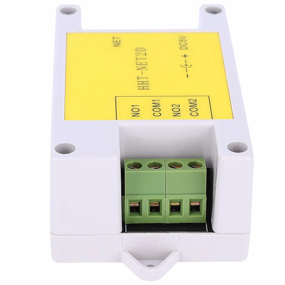 Modulo relè di rete IP Affidabile controller relè a 2 canali Ethernet Interruttore relè di rete IP Modulo di controllo remoto watchdog per controllo casa intelligente DC5V