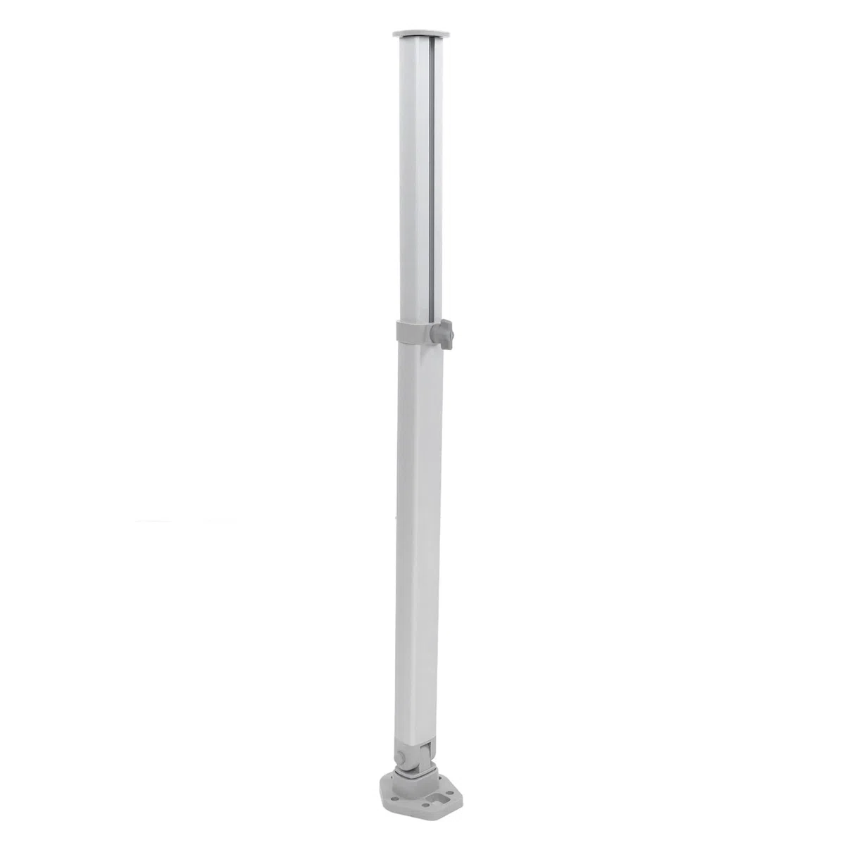 Gamba Tavolo Regolabile in Lega di Alluminio, Supporto Telescopico Pieghevole, Altezza 510-760 mm, per Yacht Roulotte