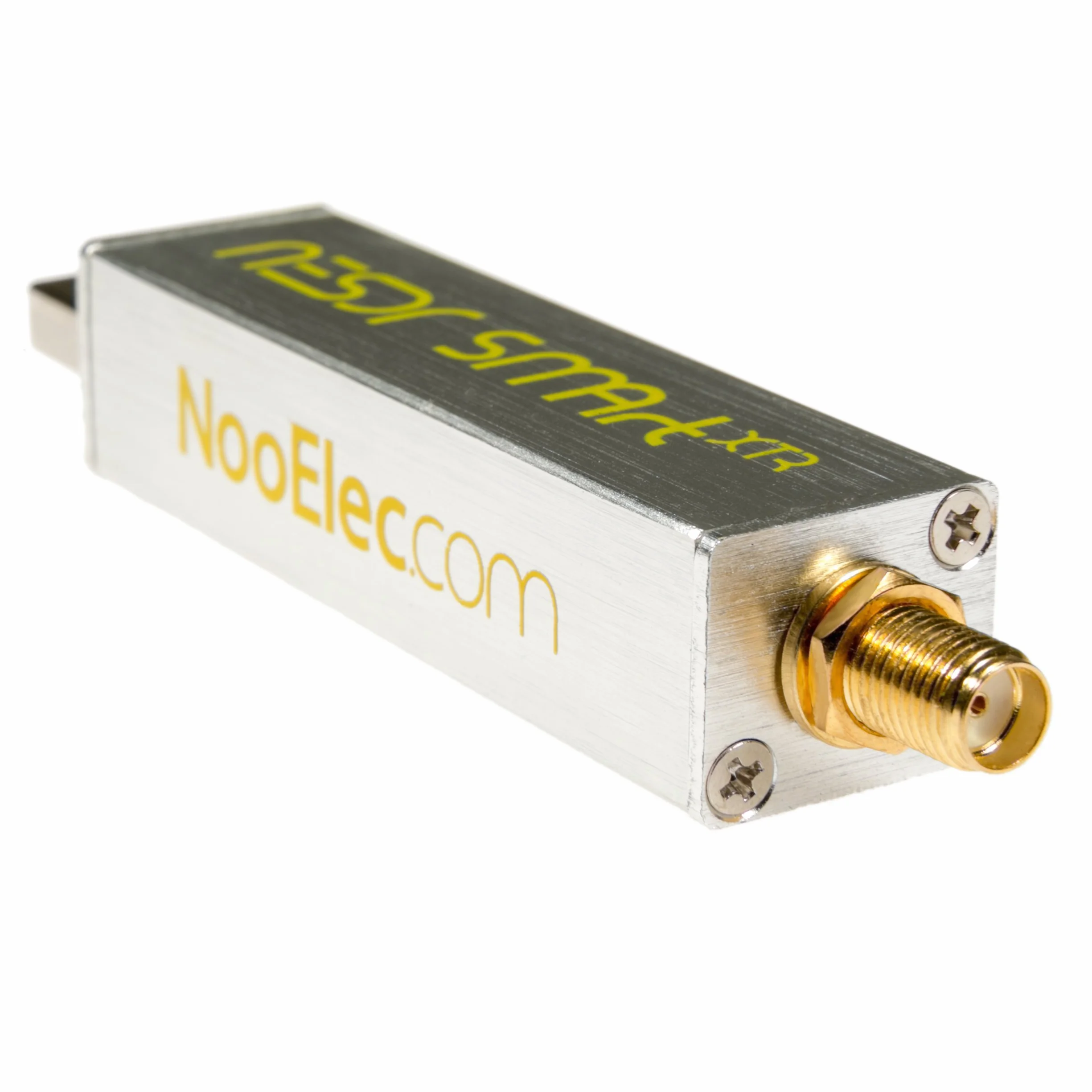 NooElec NESDR SMArt XTR Bundle - Premium RTL-SDR w / Extended Range di sintonia, Recinzione di alluminio, 0,5ppm TCXO, SMA di ingresso e 3 antenne. RTL2832U & E4000-Based Software Defined Radio