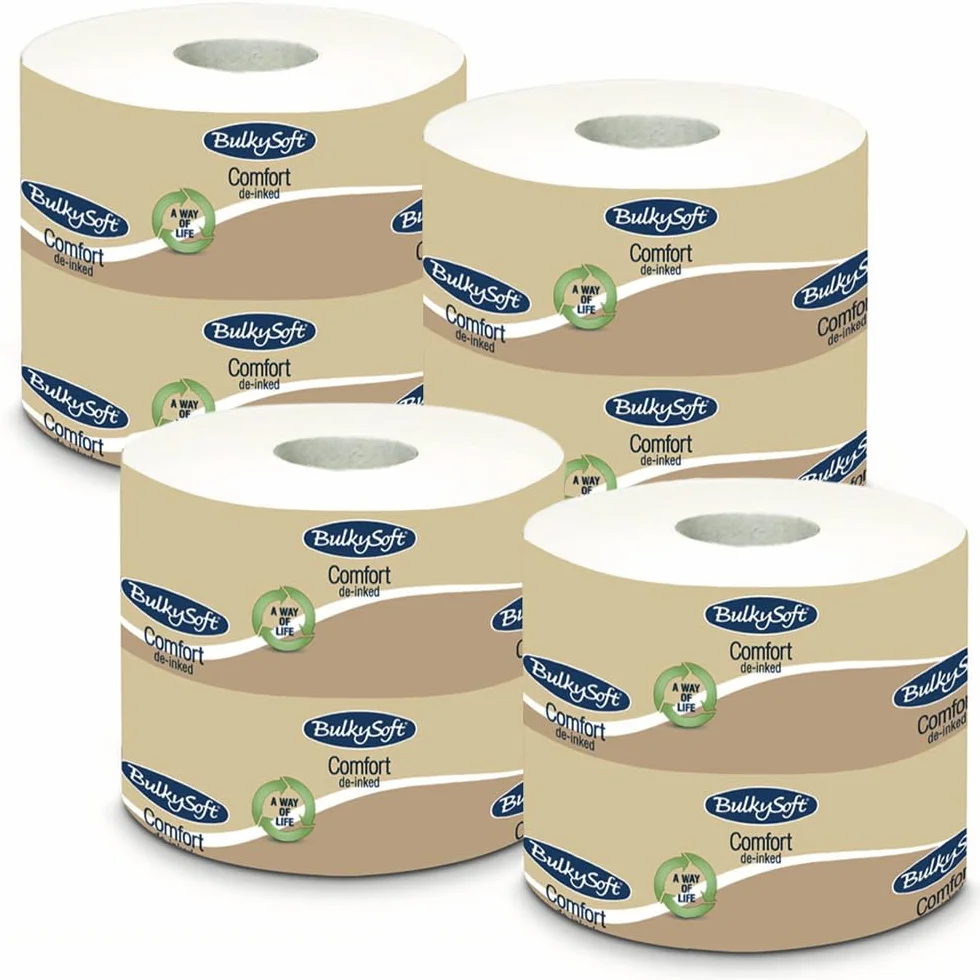 Virsus 96 Rotoli Carta Igienica Fascettata 2 Veli Bianco 170 Strappi 17,85 mt 24 CF x 4 Pezzi