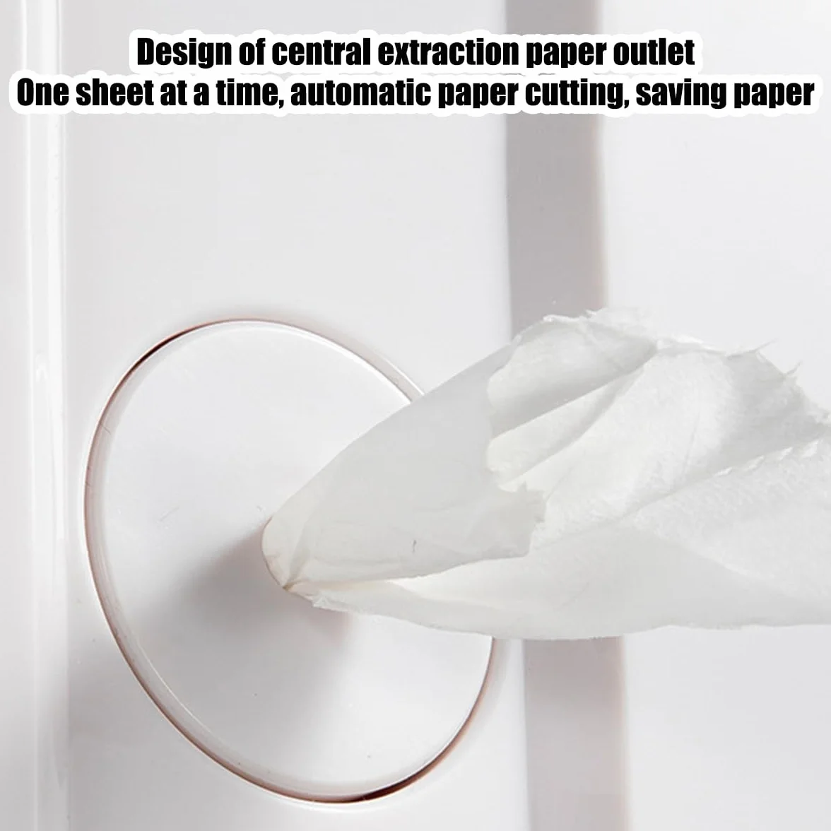 Dispenser carta igienica a parete mini rotolo jumbo non perforato