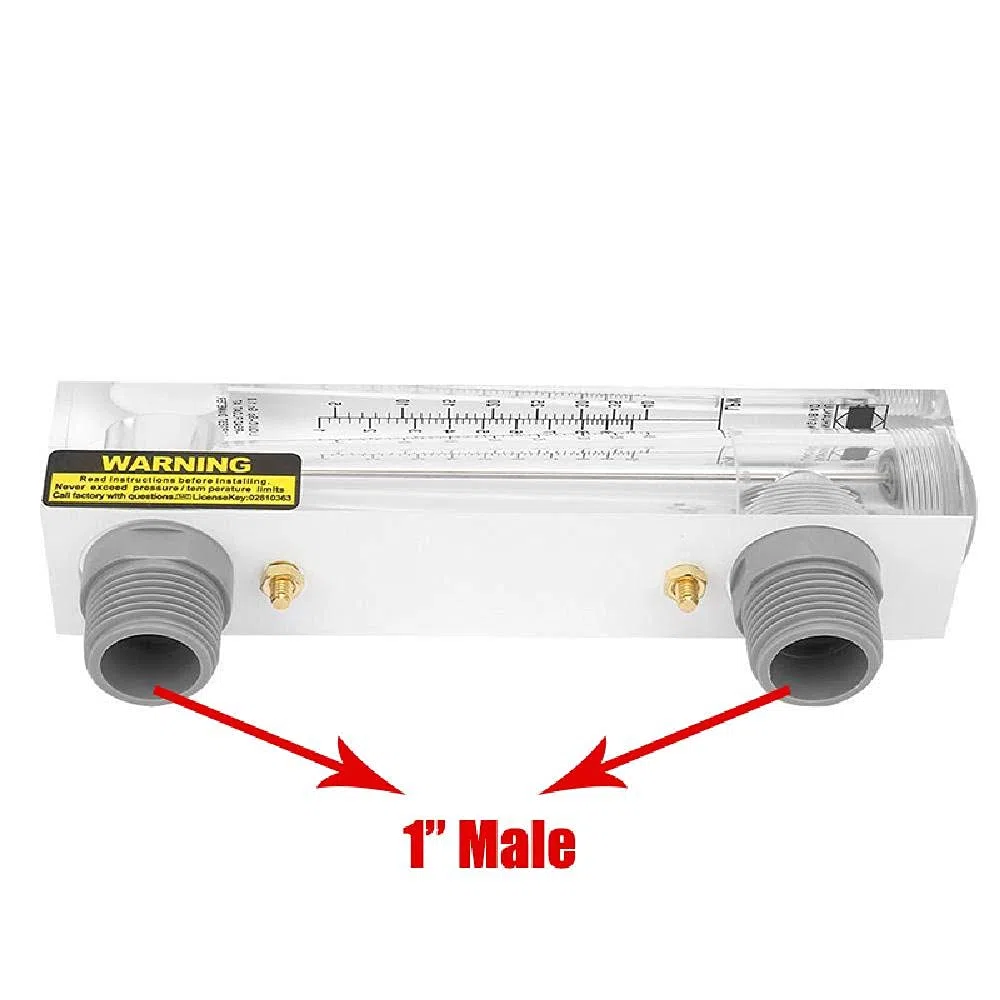 5-35 LPMTipo di pannello Flussometro liquido LZM-25 Misurazione Flussometro Misurazione Più intervalli di Misura Sono Opzioni Disponibili