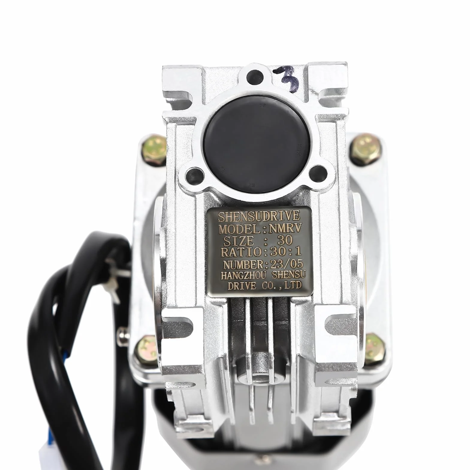 Motoriduttore elettrico, motore a corrente alternata, AC 220 V, 120 W, 1650 rpm, motore a vite senza fine CW/CCW, con regolatore e velocità regolabile, bobina di rame puro (30 K)