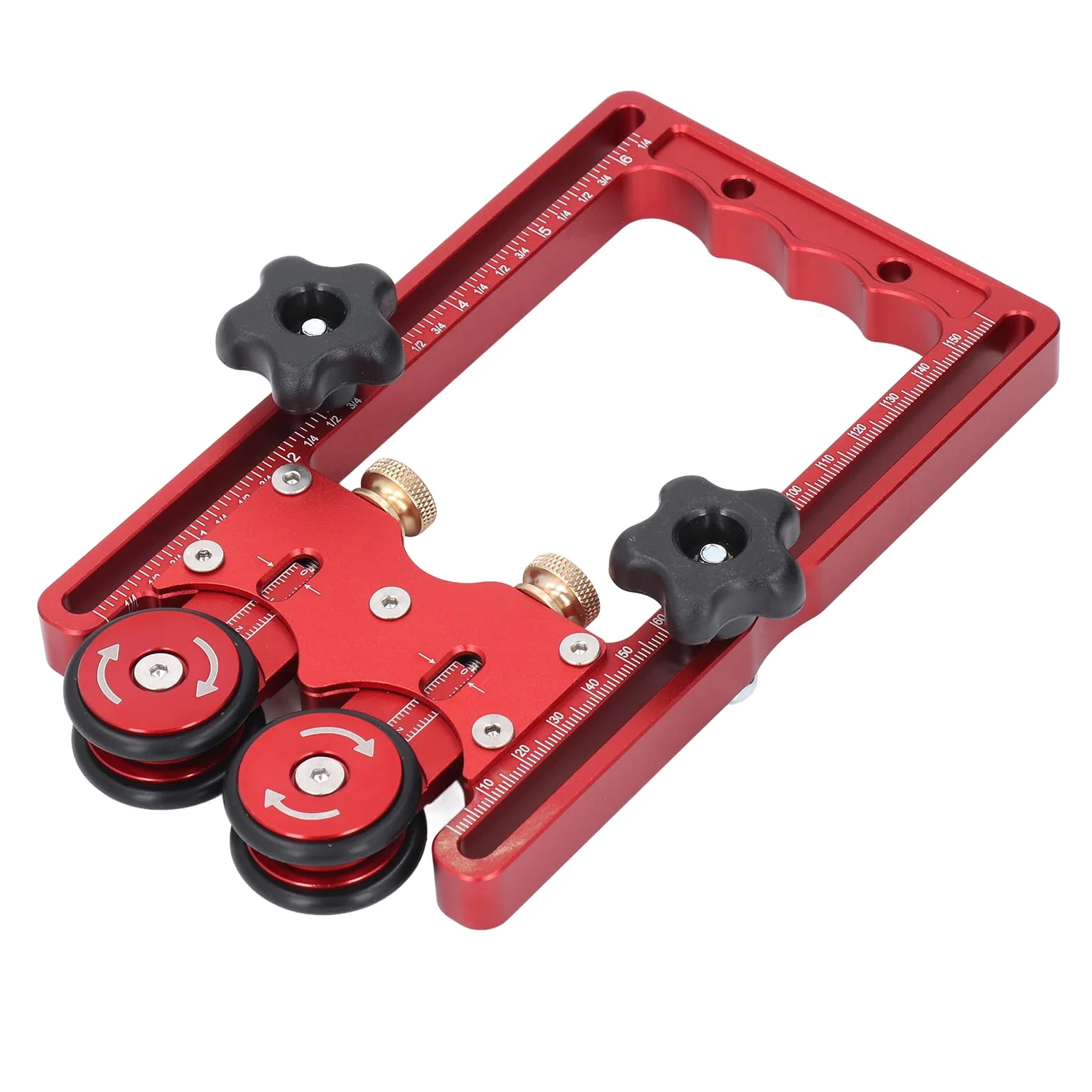 Rullo tura tavolo sunicon cuscinetto a doppia ruota a doppia ruota 160 mm Rolle di gui per per la lavorazione del legno
