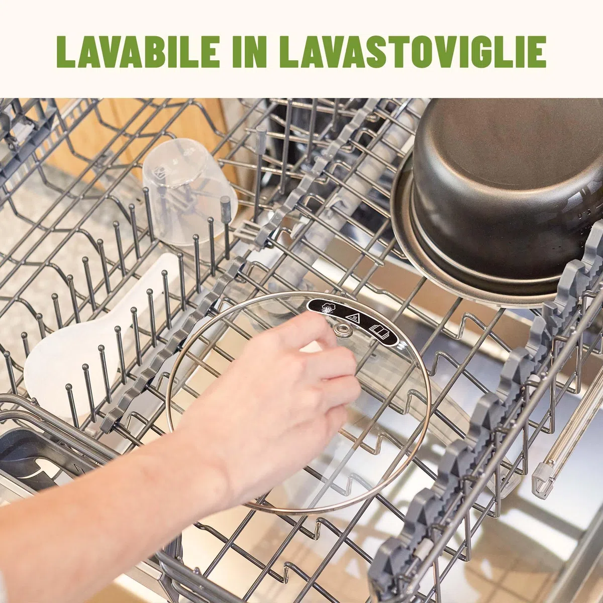 Cuociriso & Comando a un Pulsante, 0,6L per 1-3 Persone, Preparazione Veloce Senza Bruciature - con Funzione di Mantenimento in Caldo, Argento