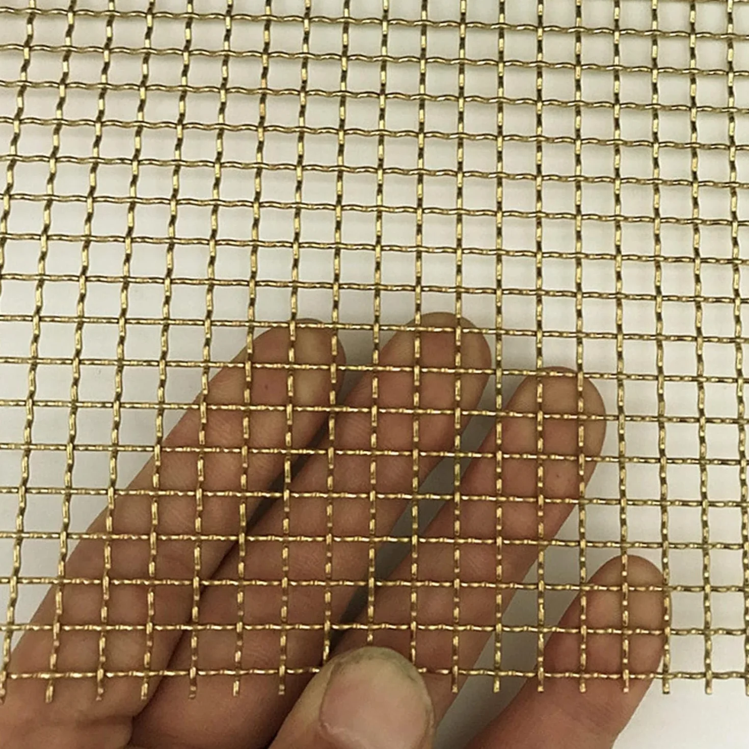 Rete in Ottone Schermo a Rete Metallica 10mesh Filtrante Alta Densità