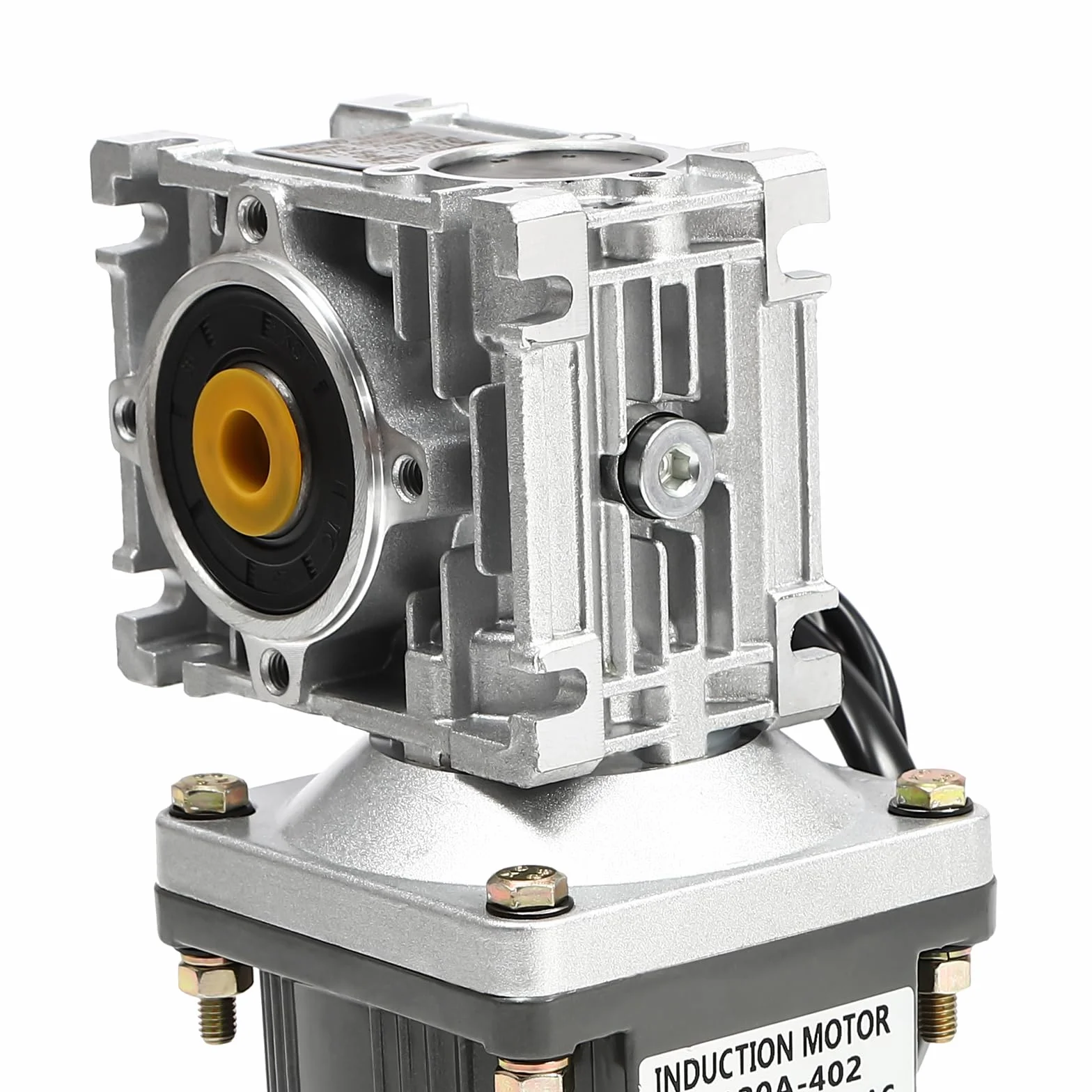 Motoriduttore elettrico, motore a corrente alternata, AC 220 V, 120 W, 1650 rpm, motore a vite senza fine CW/CCW, con regolatore e velocità regolabile, bobina di rame puro (30 K)