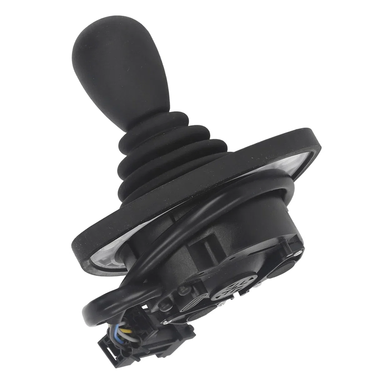 Joystick Idraulico in Materiale di Acciaio Legato, Joystick di Controllo Cavo con Valvola Remota a 360 Gradi per Carrello Elevatore, Trattore, Caricatore di Trattori