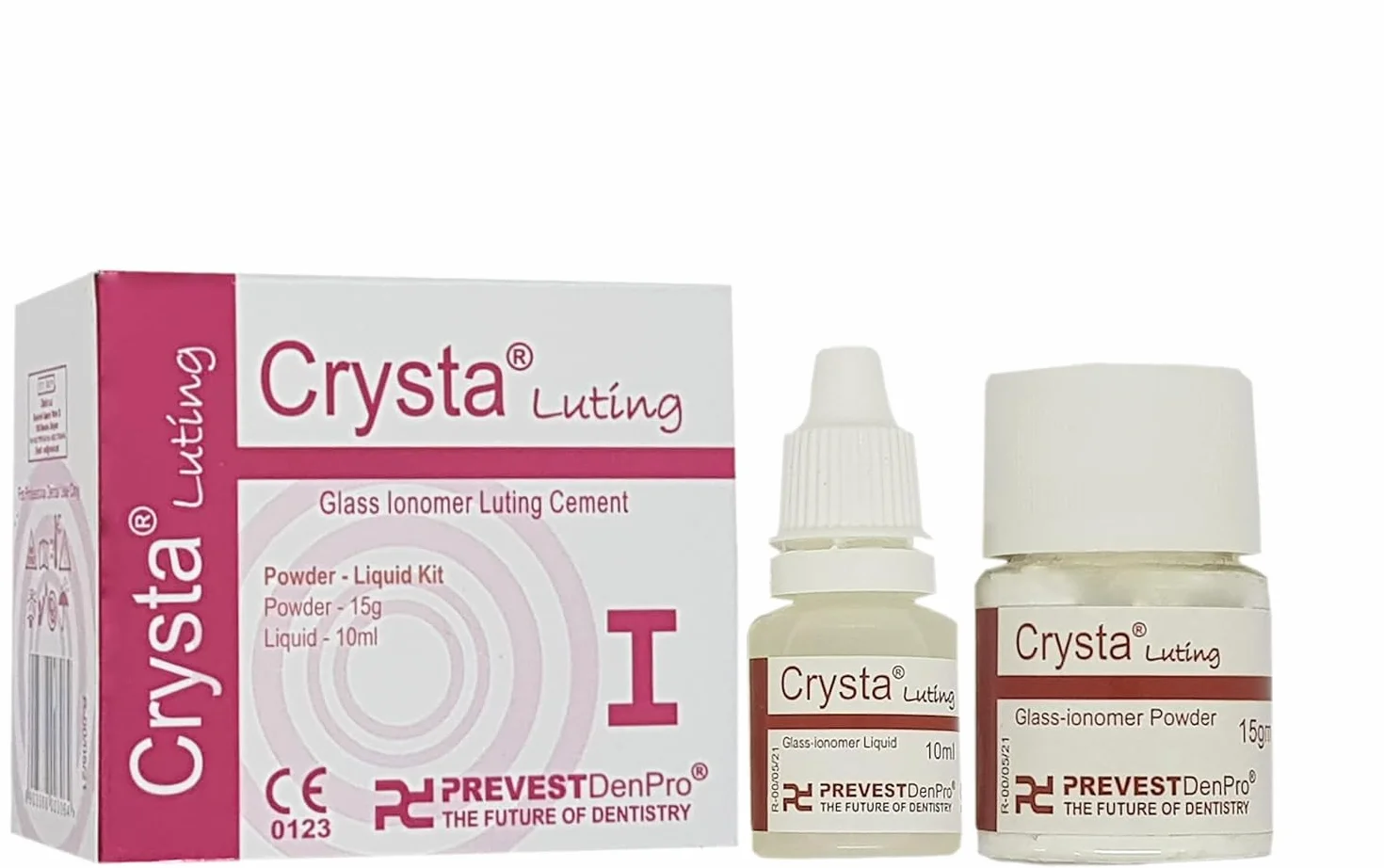 Green Velly Denpro Crysta Luting I Glass Ionomer Luting Cement