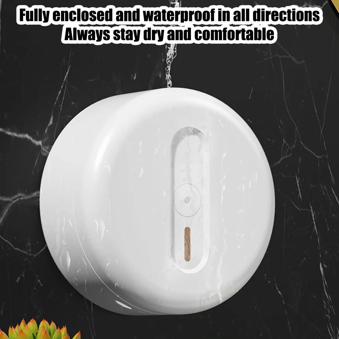 Dispenser carta igienica a parete mini rotolo jumbo non perforato