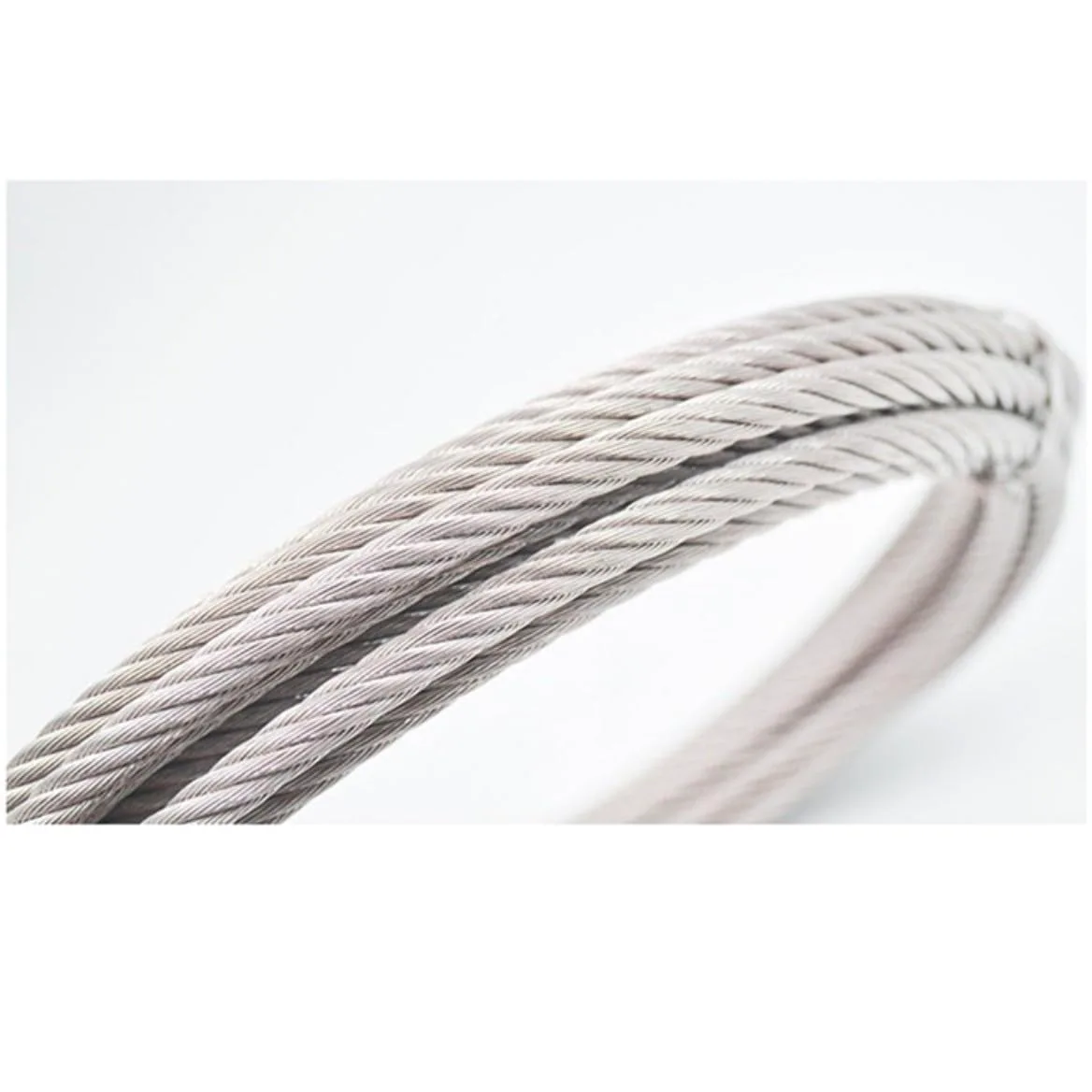 10M 8mm Filo di acciaio, 7X19 Filo teso in acciaio, cavo in PVC rivestito per sospensione luci a filo, corda per bucato